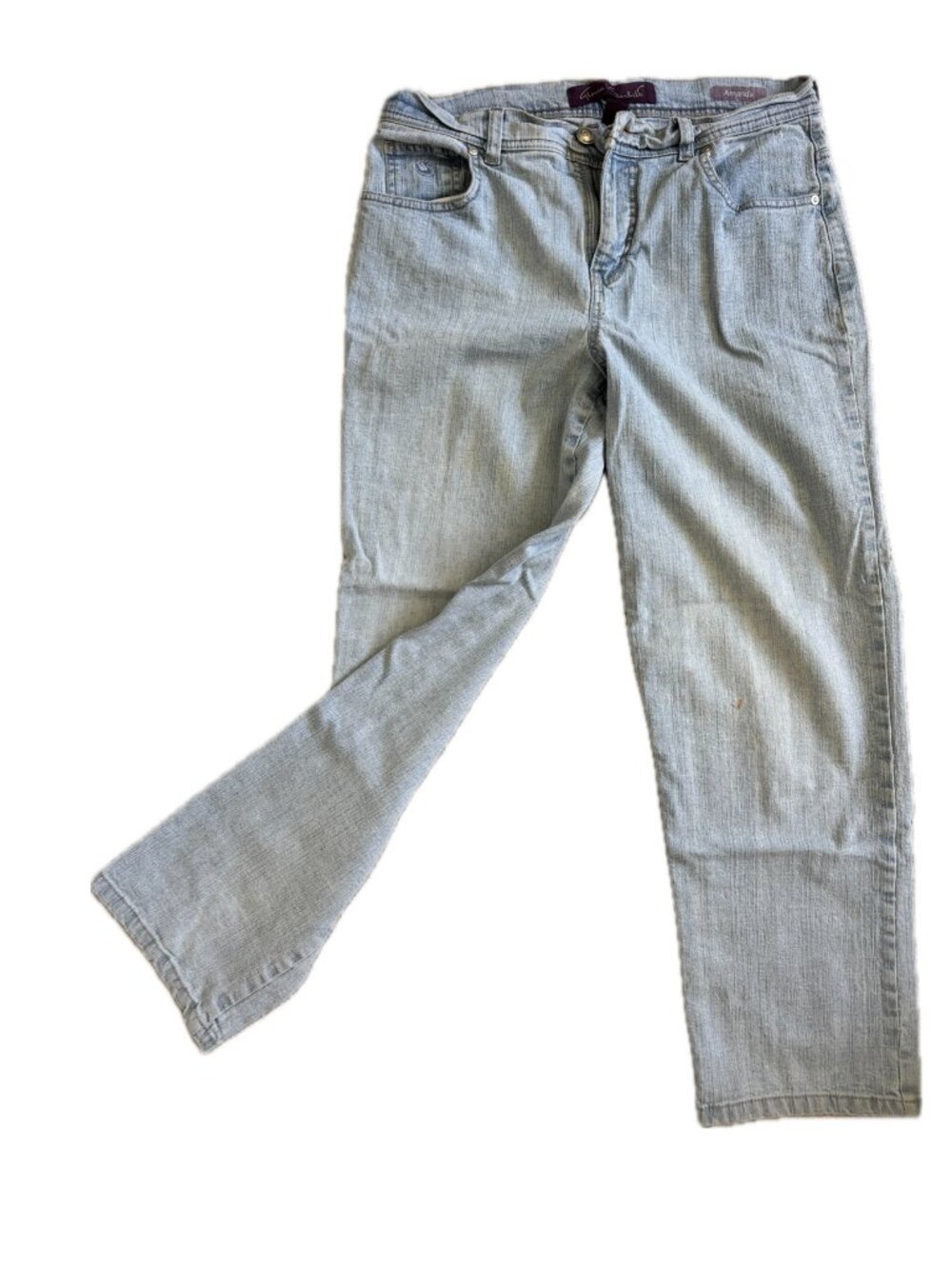 Gloria Vanderbilt Light Blue Jeans Sz 8 Amanda